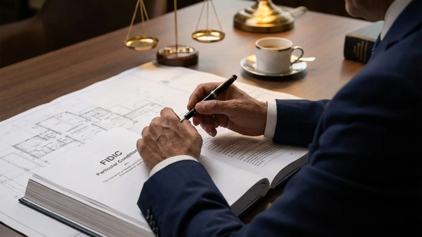 صياغة عقود الفيديك (FIDIC) في نظام المقاولات السعودي: 5 ثغرات قد تكلف مشروعك ملايين الريالات