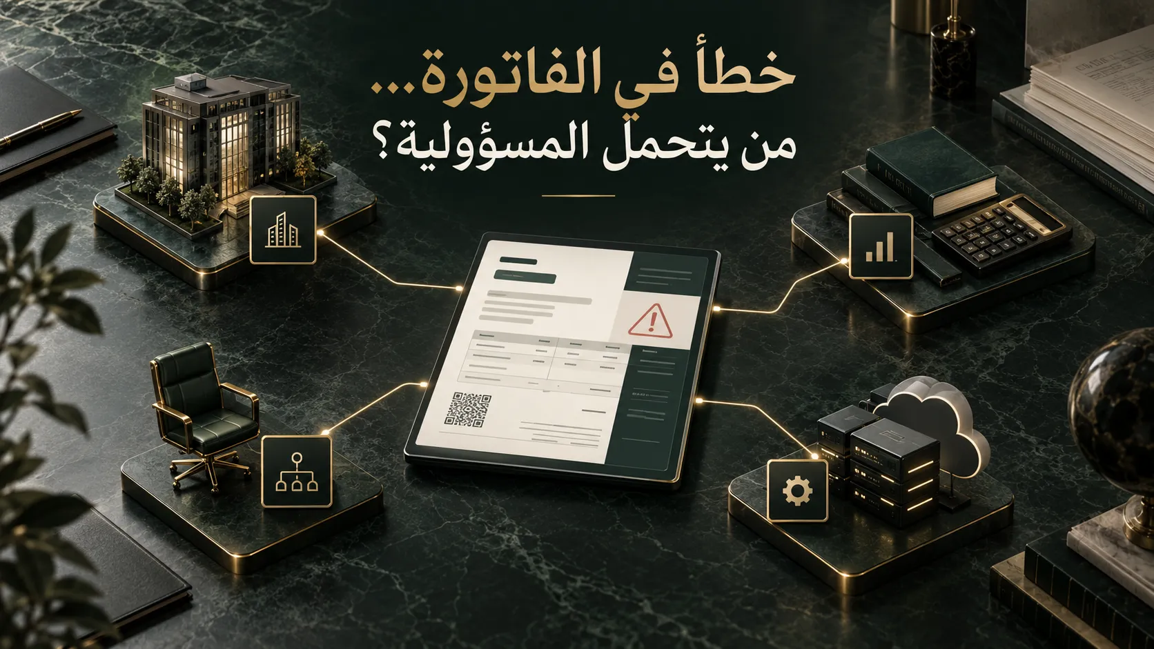 أخطاء الفاتورة الإلكترونية في السعودية: من يتحمل المسؤولية؟