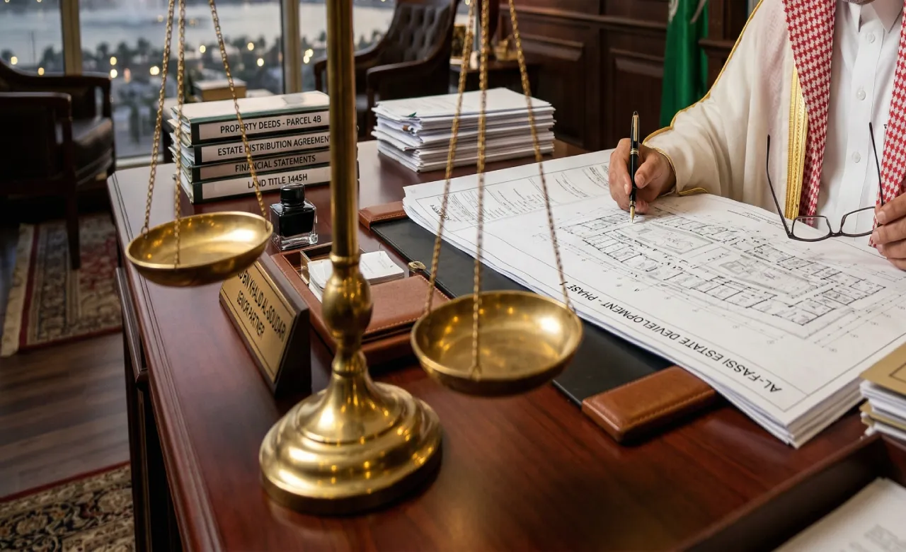 دليل رفع دعوى قسمة التركات والمواريث في السعودية، الإجراءات، تصفية العقارات 2026