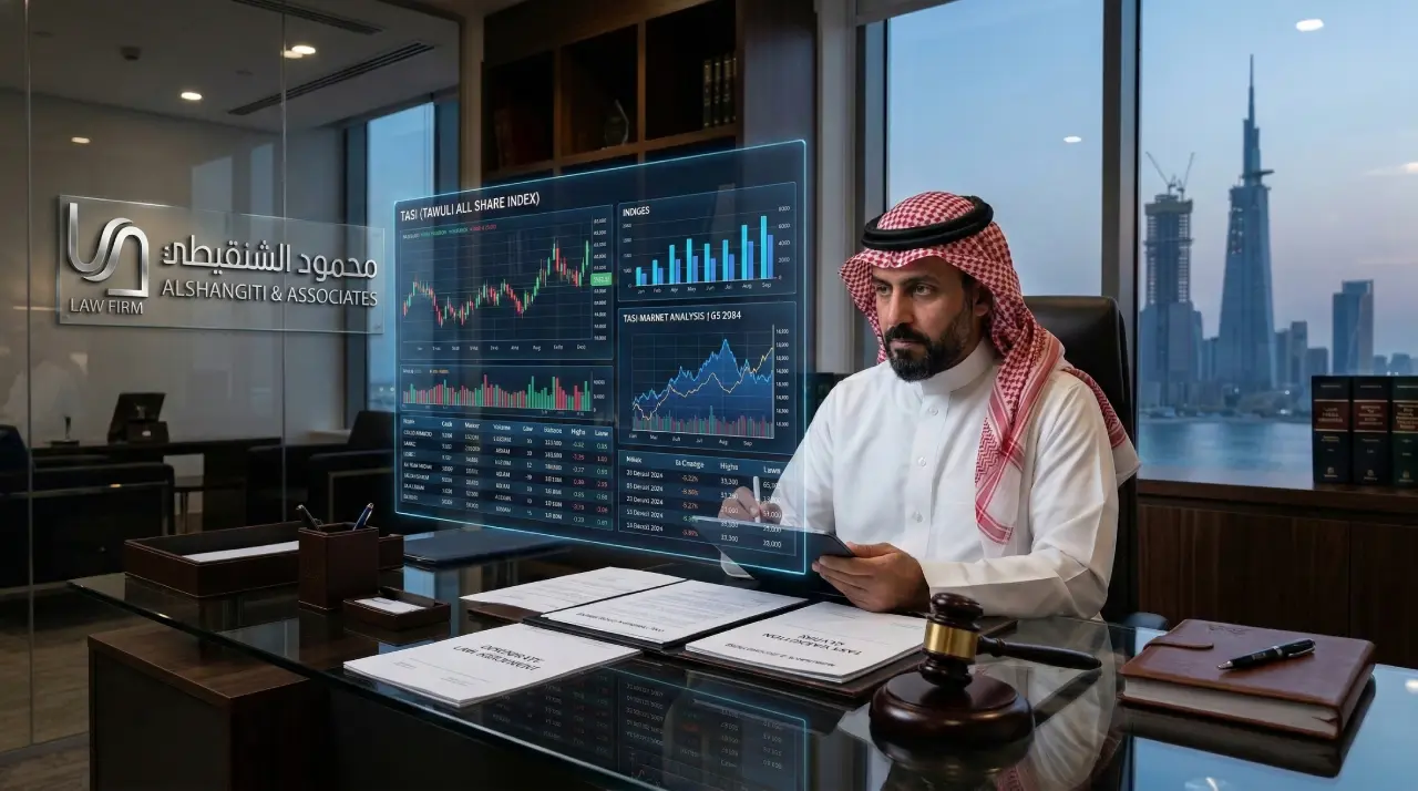 محامي قضايا احتيال مالي في سوق الأسهم السعودي (تاسي) | كيف تسترد حقوقك 2026